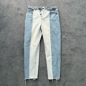 Two-Tone Women's Jeans